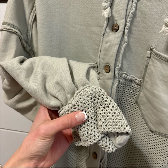 Free People I See Through You Cardi Jacket - Picture 6 of 7